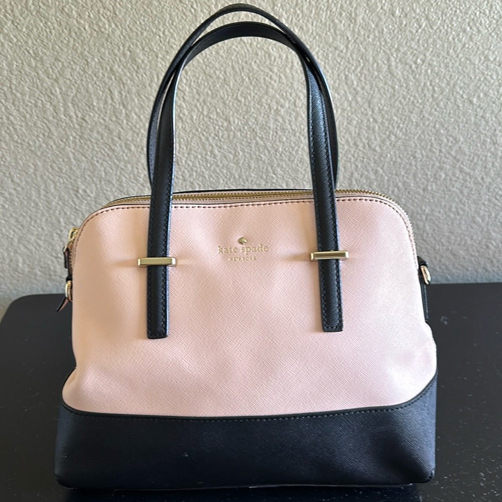 Kate Spade Pink and Black Handbag